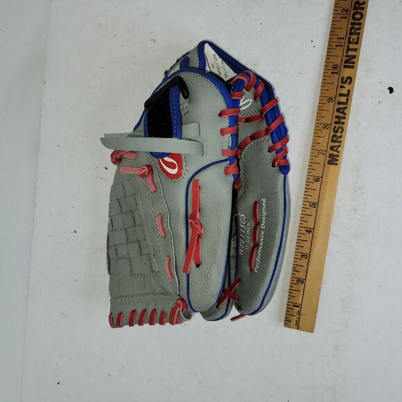 Rawlings Glove Players Series 11 1/2” Baseball WPL115GS Red Blue Grey Lefty R401 - Picture 12 of 15